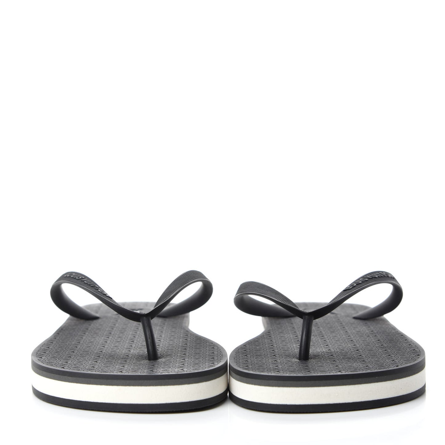 Rubber Mens Molitor Thong Sandals 7 Black