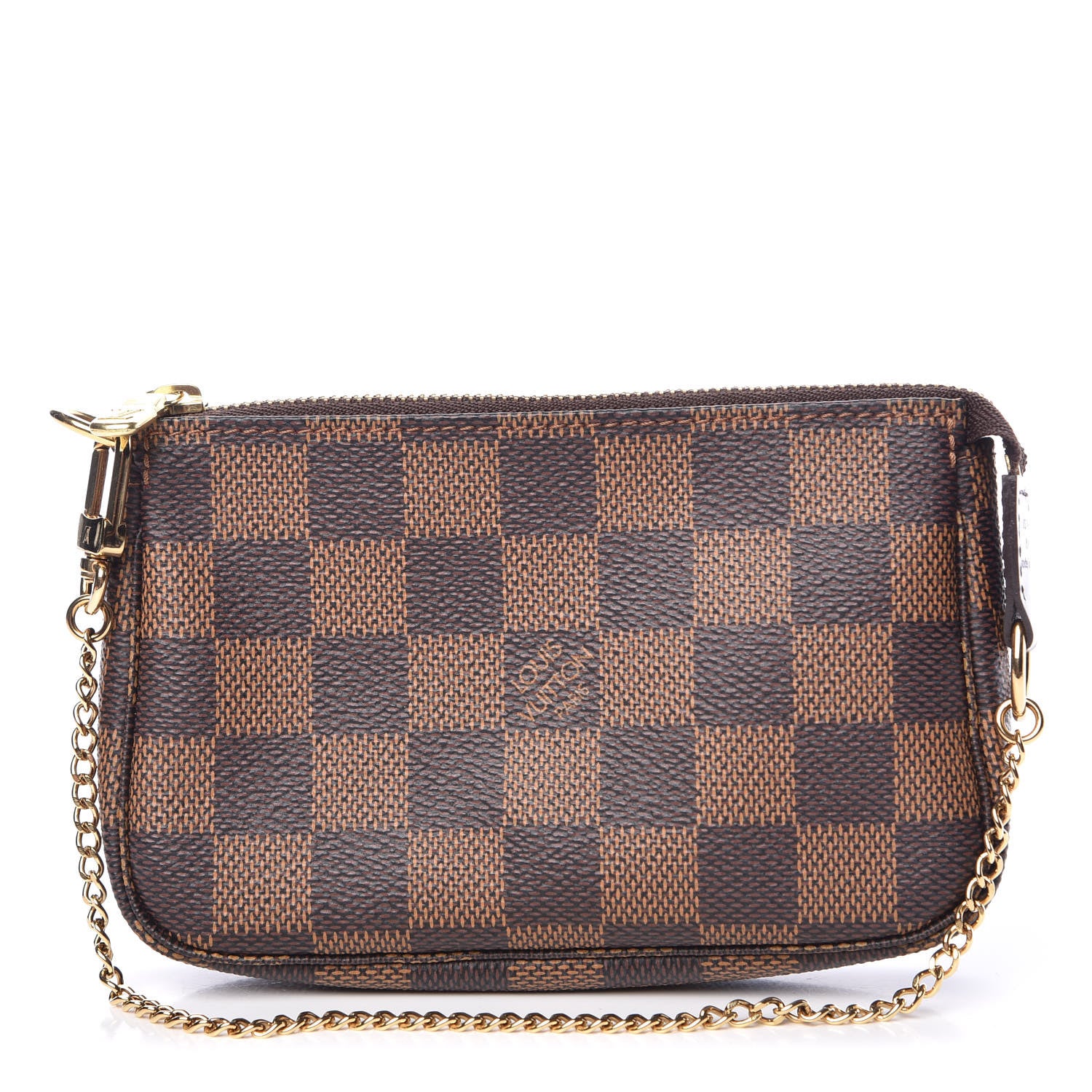 Louis Vuitton Damier Ebene Mini Pochette Accessories 1 of 9