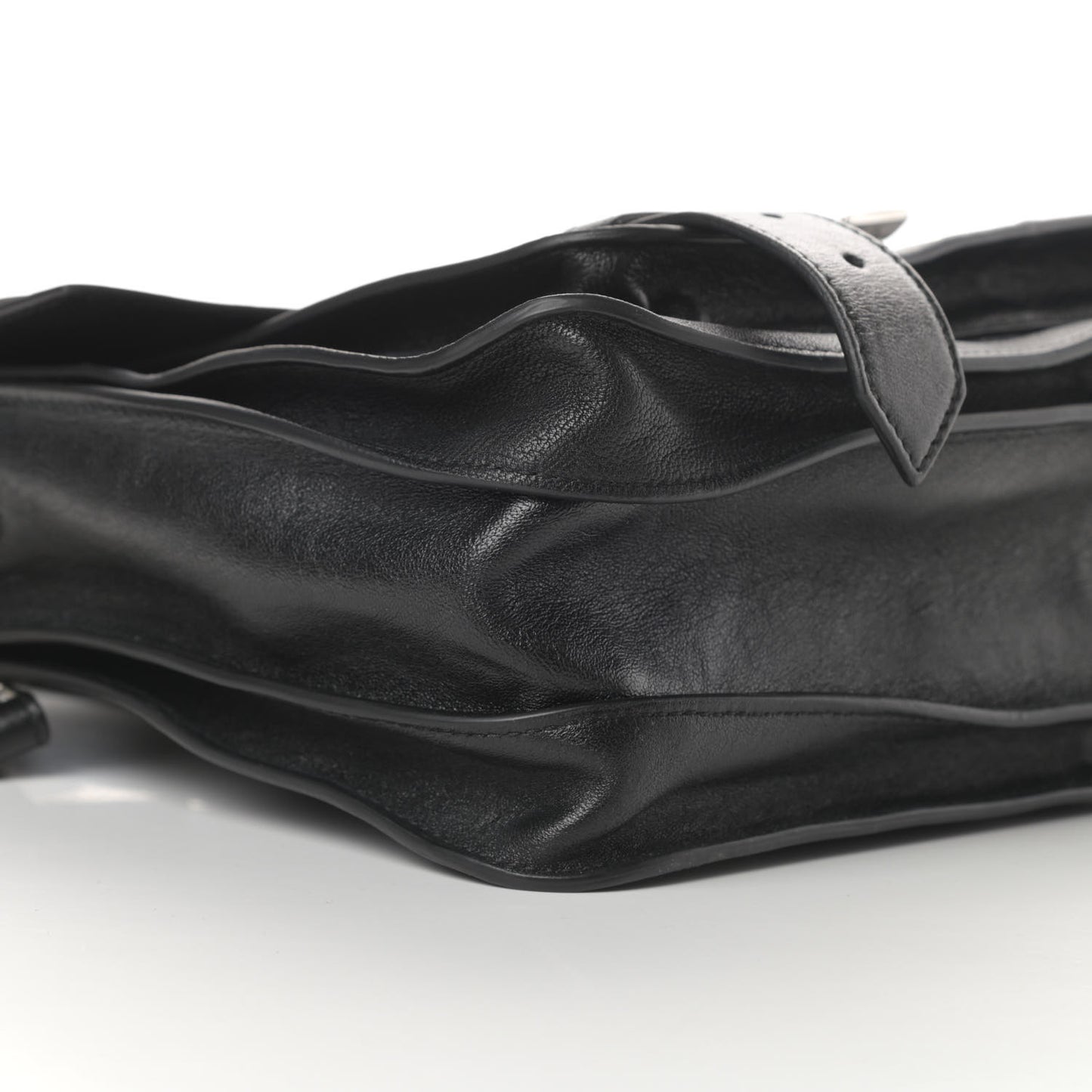 Lambskin PS1 Medium Satchel Black