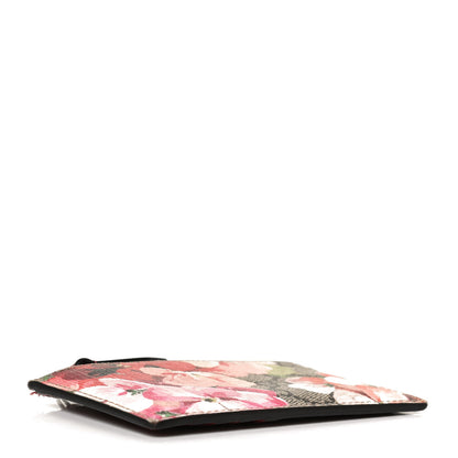 Gucci GG Supreme Monogram Blooms Coin Case Card Holder Beige Multicolor Dry Rose 4 of 10