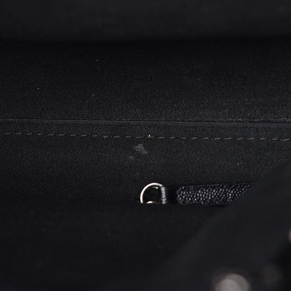 Chanel Caviar Small Studded Deauville Tote Black 8 of 15