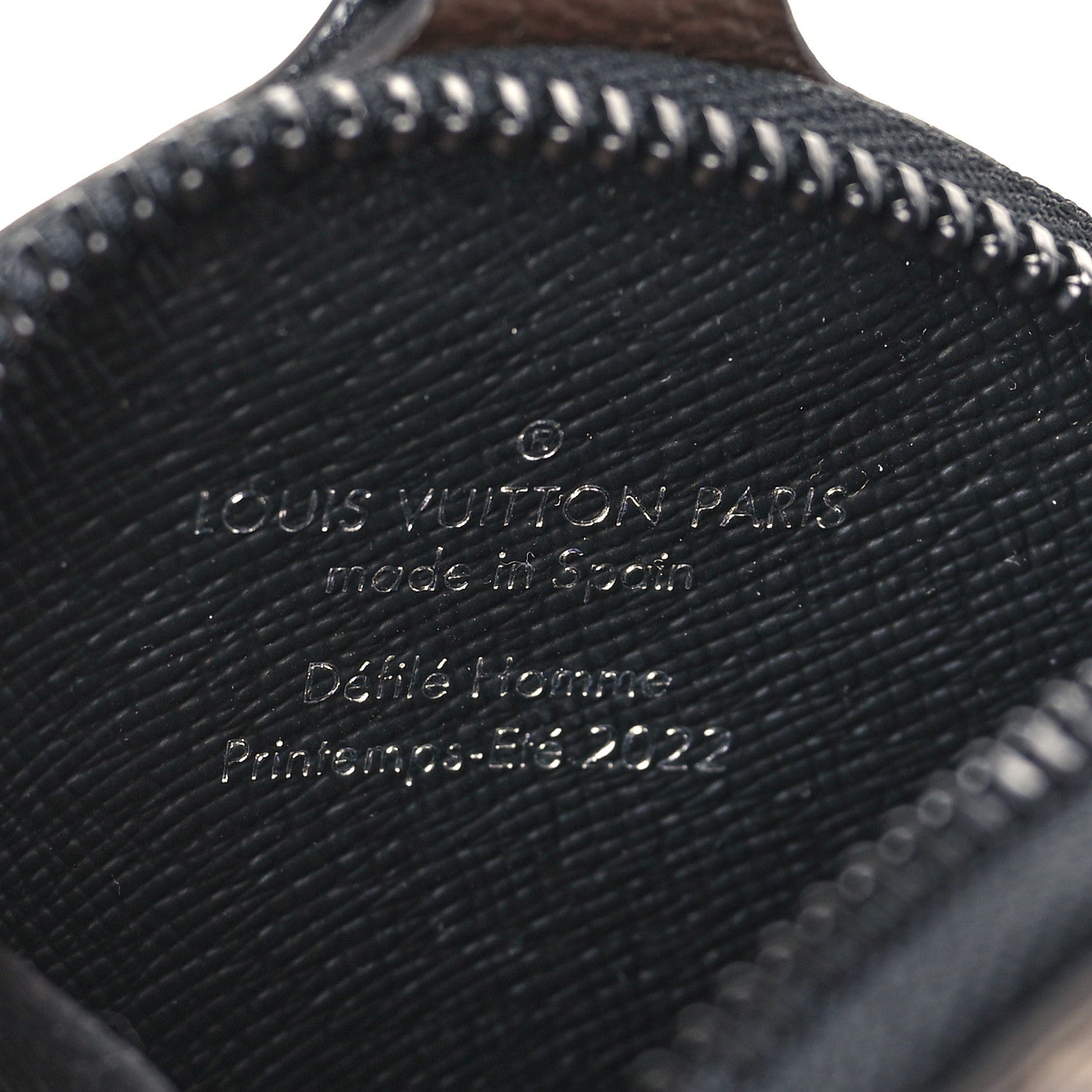 Louis Vuitton Monogram Trio Messenger Round Coin Purse Black 6 of 8
