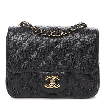 Chanel Caviar Quilted Mini Square Flap Black 1 of 13