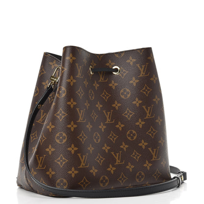 Louis Vuitton Monogram Neonoe MM Black 3 of 6