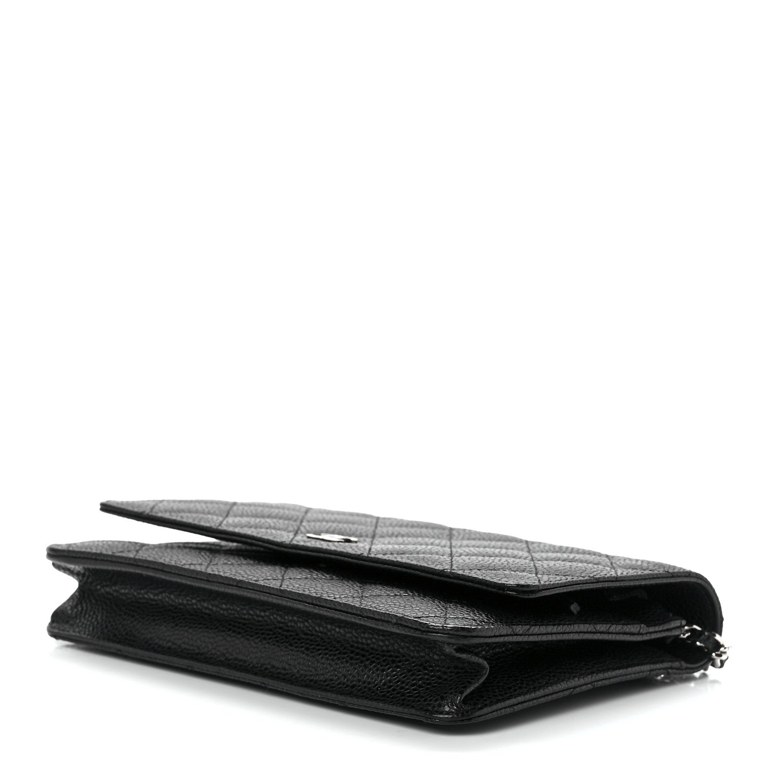 Chanel Caviar Quilted Wallet On Chain WOC Black 8 of 11