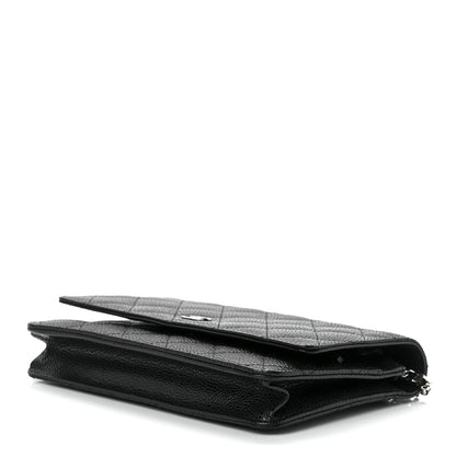 Chanel Caviar Quilted Wallet On Chain WOC Black 8 of 11