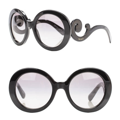 Prada Baroque Sunglasses SPR 27N Black 1 of 5