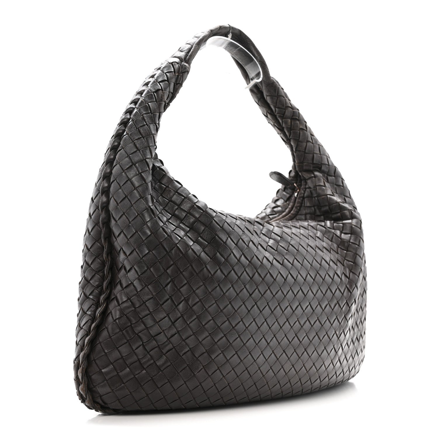 Bottega Veneta Nappa Intrecciato Medium Veneta Hobo Ebano 3 of 12