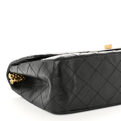 Chanel Aged Calfskin Quilted 2.55 Reissue 227 Flap Black 9 of 10