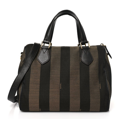 Fendi Pequin Vitello Elite Small Boston Tobacco 1 of 13