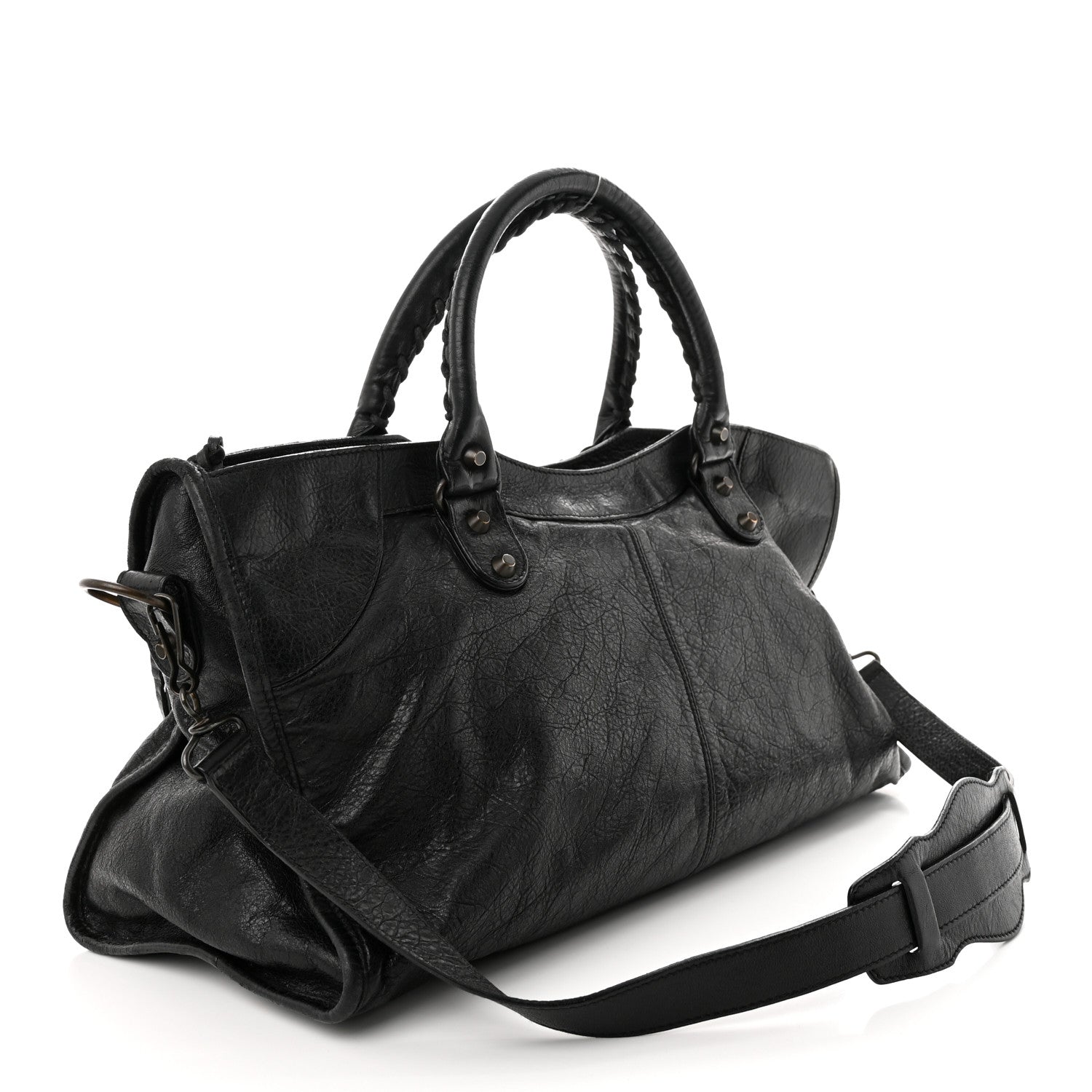 Balenciaga Agneau Classic Hardware Part Time Black 3 of 21