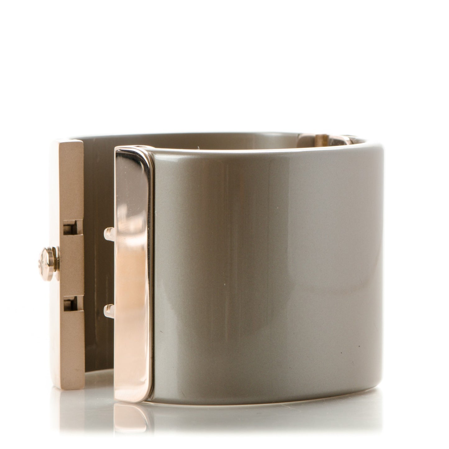 Resin CC Cuff Gold Pearly White