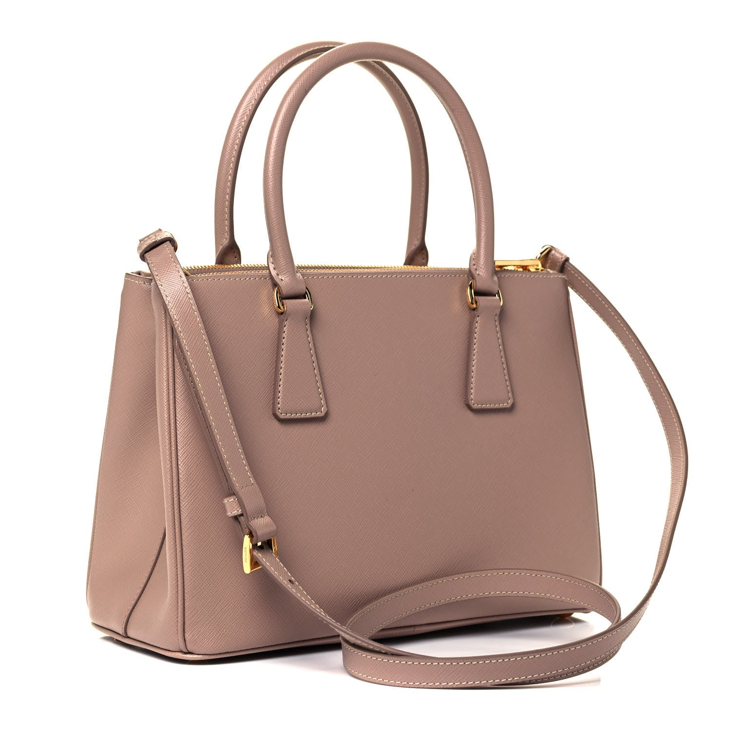 Prada Saffiano Small Galleria Double Zip Tote Cipria 3 of 9