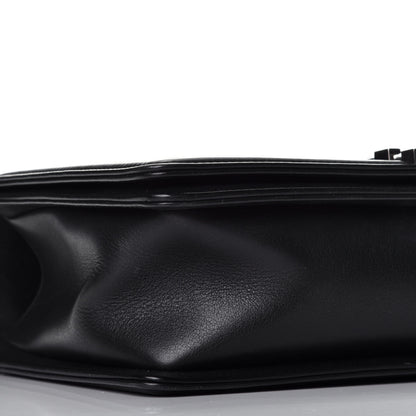 Chanel Calfskin Quilted New Medium Boy Flap Black 8 of 9