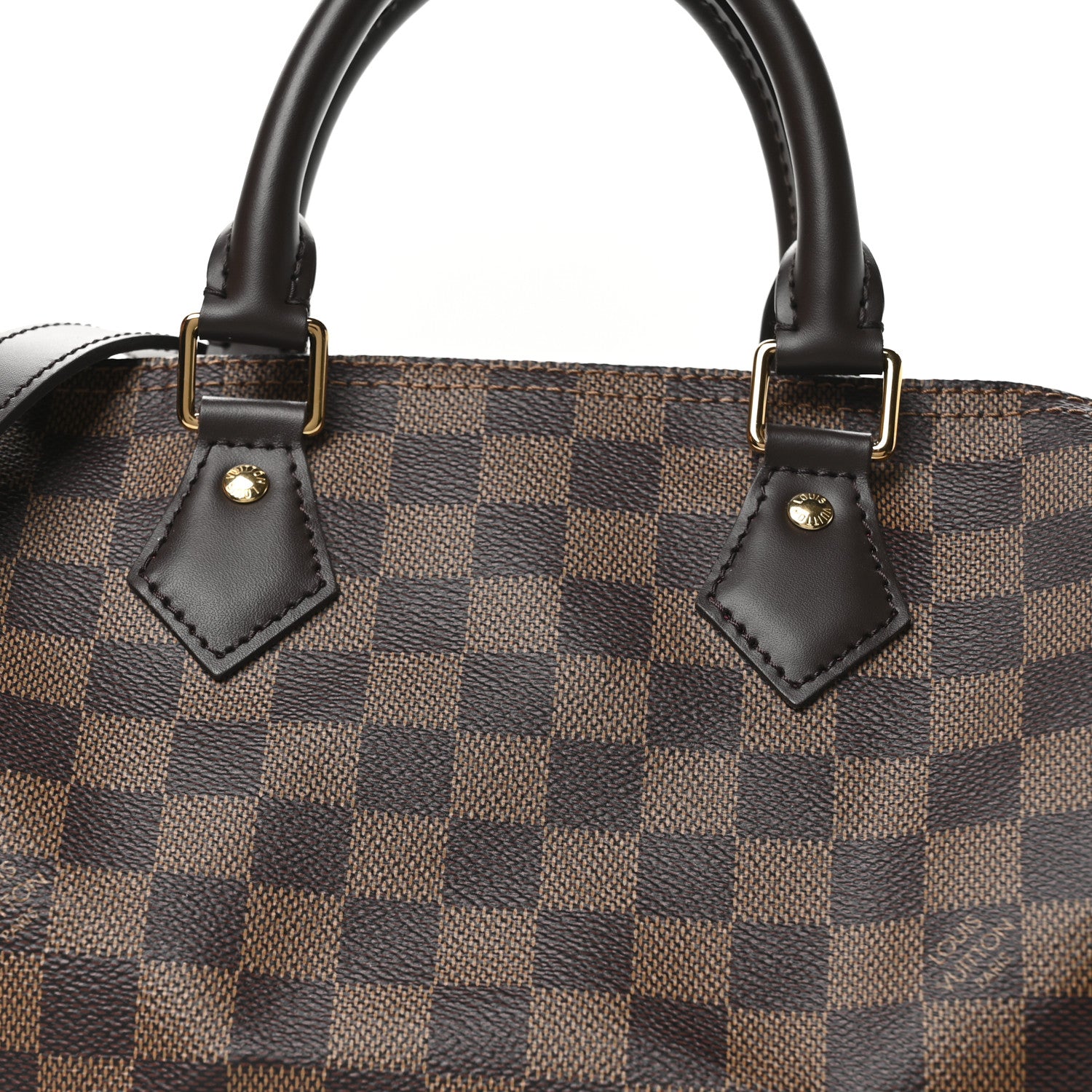 Louis Vuitton Damier Ebene Speedy Bandouliere 25 7 of 10