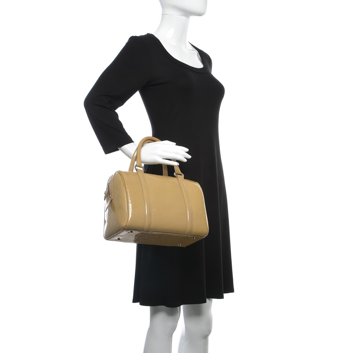 Christian Dior Patent Ultimate Boston Beige Clair 2 of 11