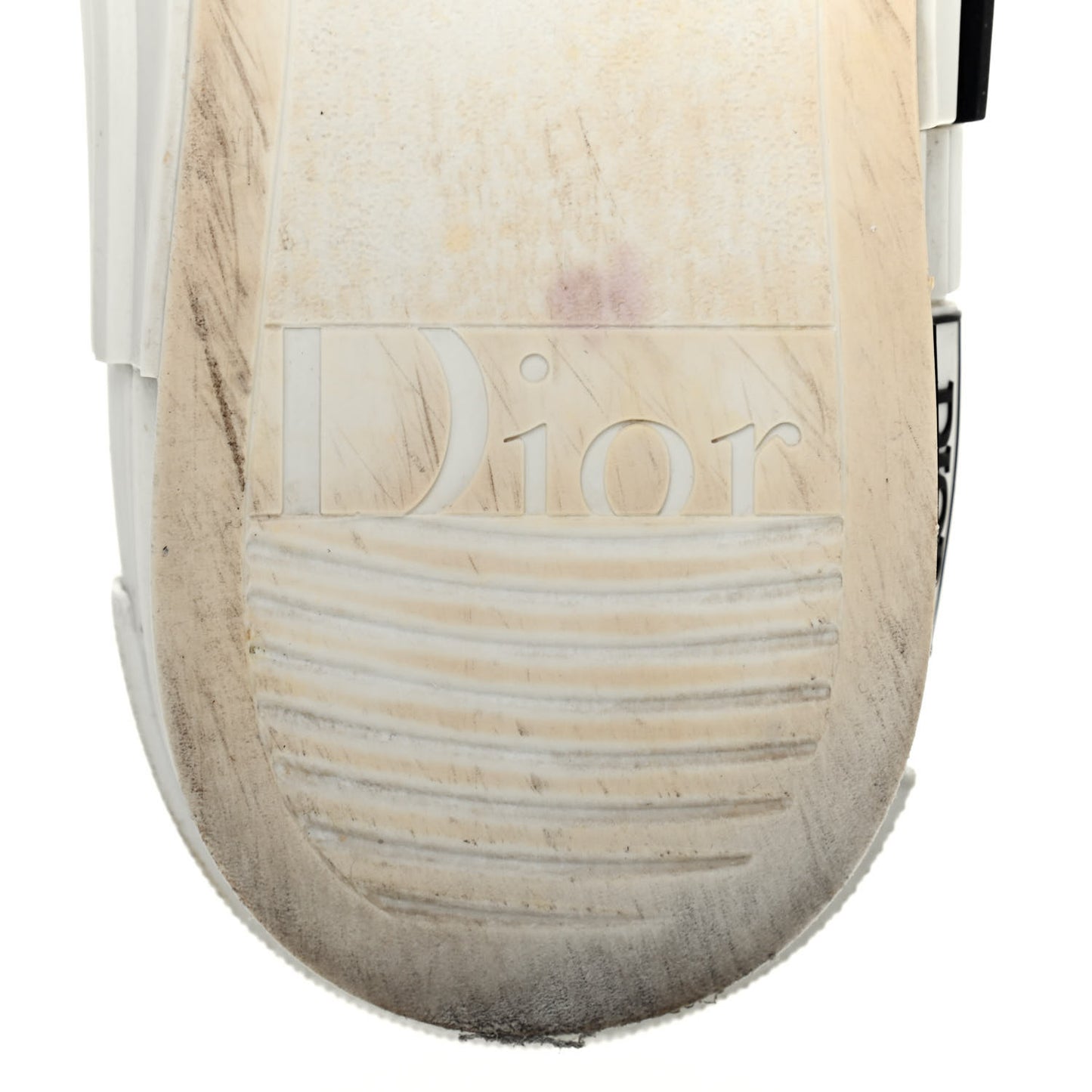 Technical Canvas Oblique Mens B23 High Top Sneakers 41 White