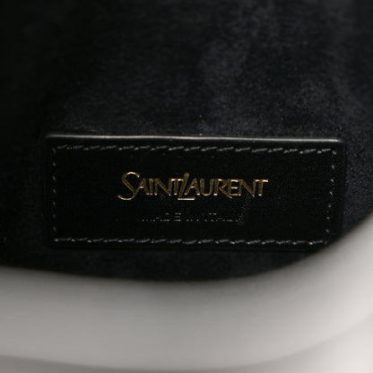 Saint Laurent Calfskin Small Bucket Bag Black 6 of 10