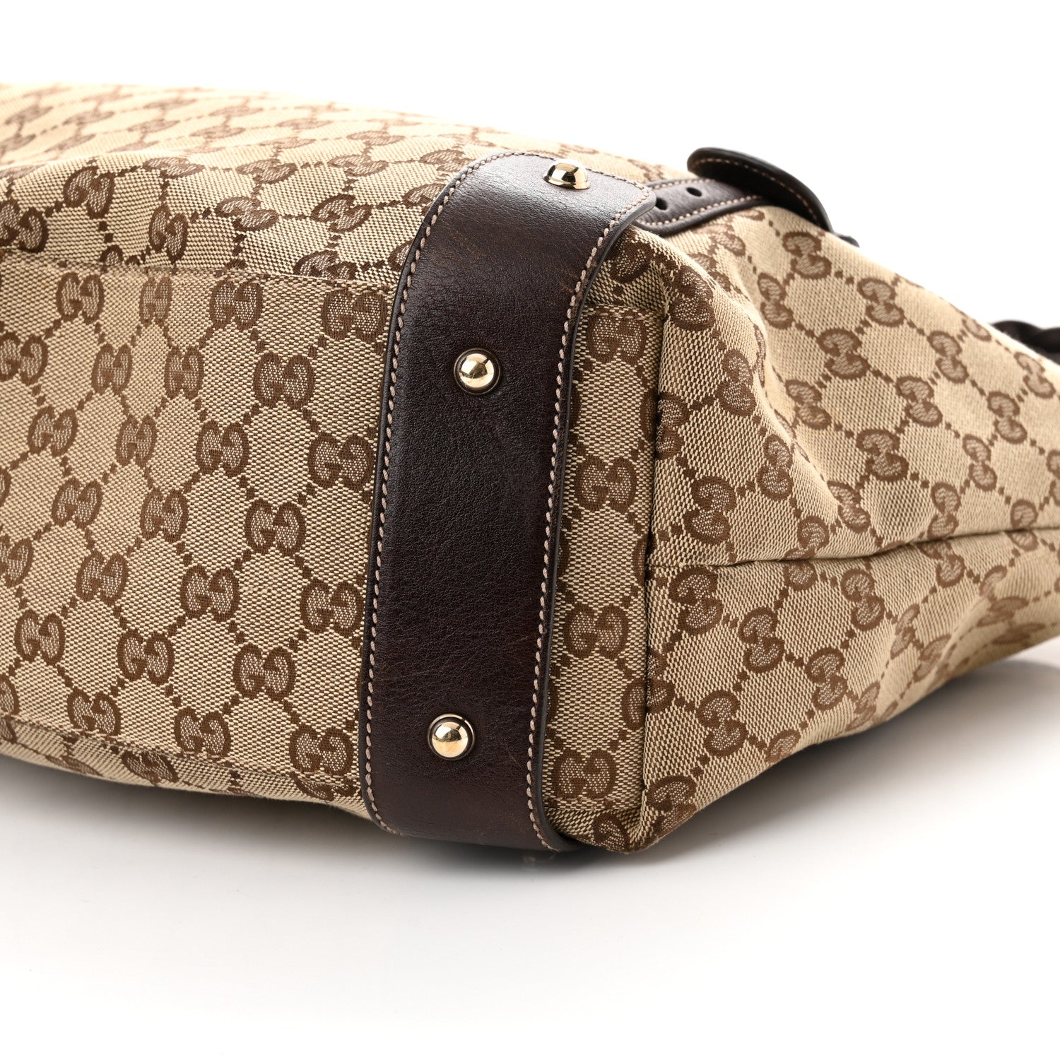 Gucci Monogram Medium Pelham Shoulder Bag Dark Brown 11 of 12