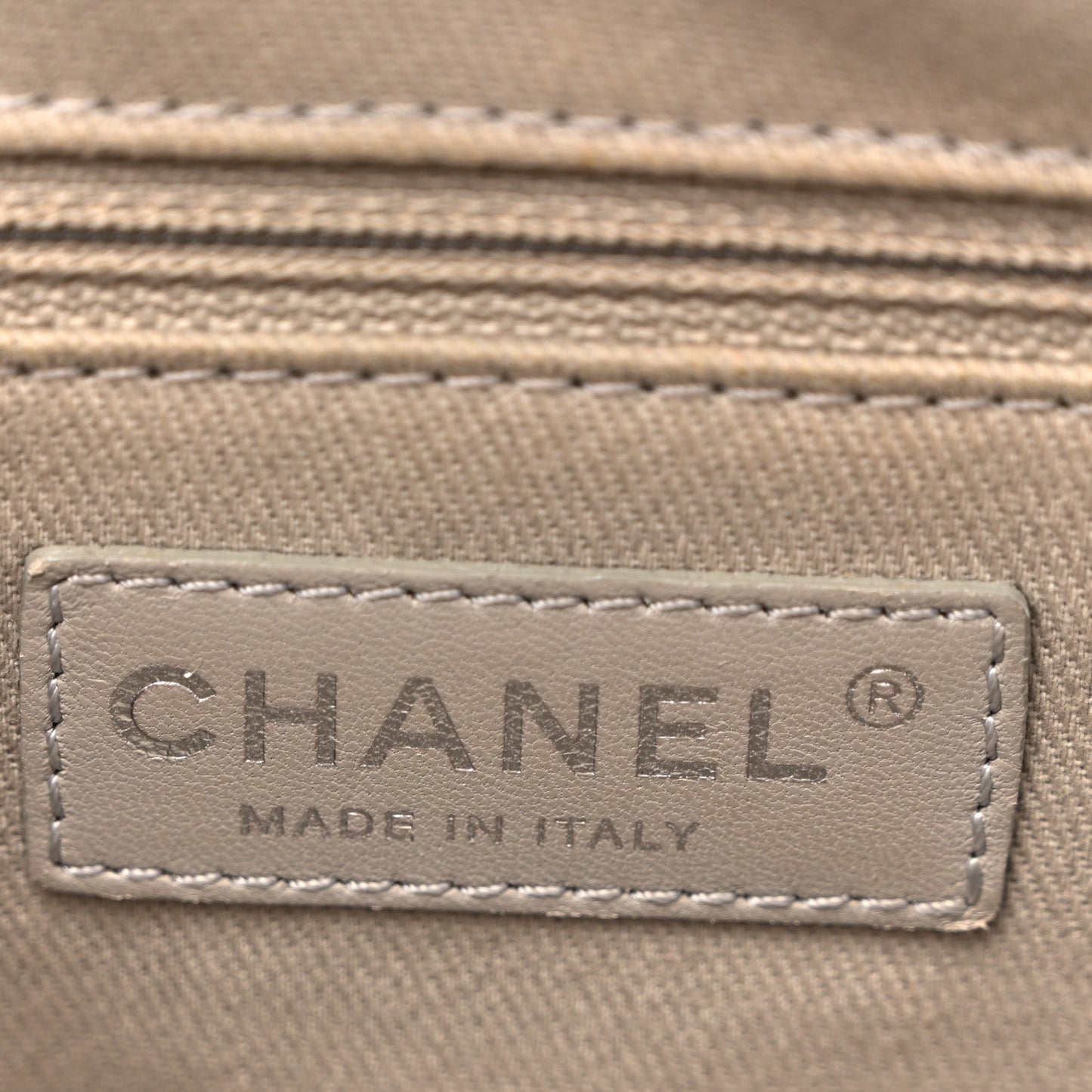 Caviar Quilted Medium Easy Flap Beige