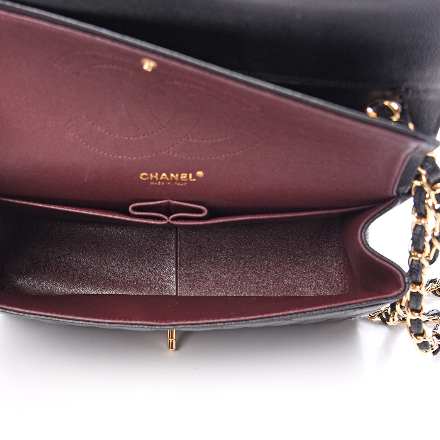 Chanel Caviar Quilted Jumbo Double Flap Black 4 of 10