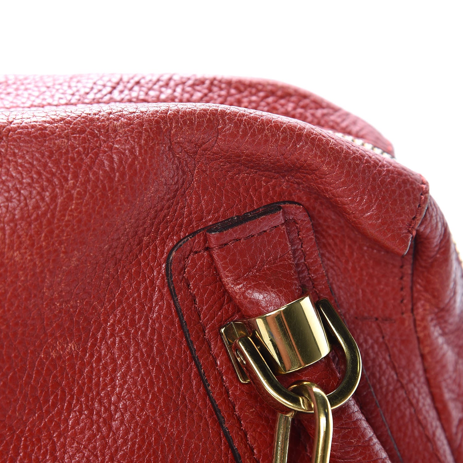 Chloe Calfskin Medium Paraty Holly Berry 9 of 20