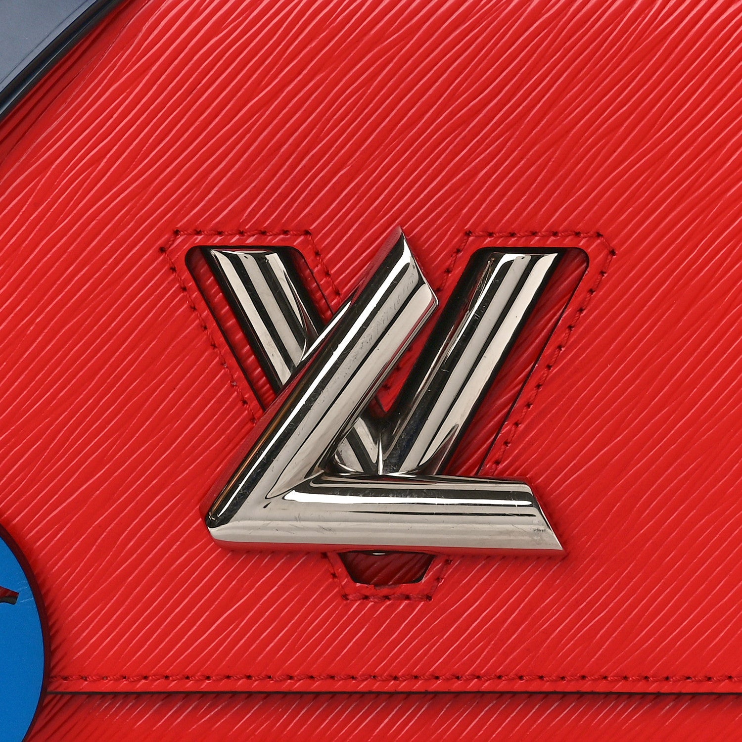 Louis Vuitton Epi Twist Braided Strap Shoulder Bag PM Coquelicot 8 of 12