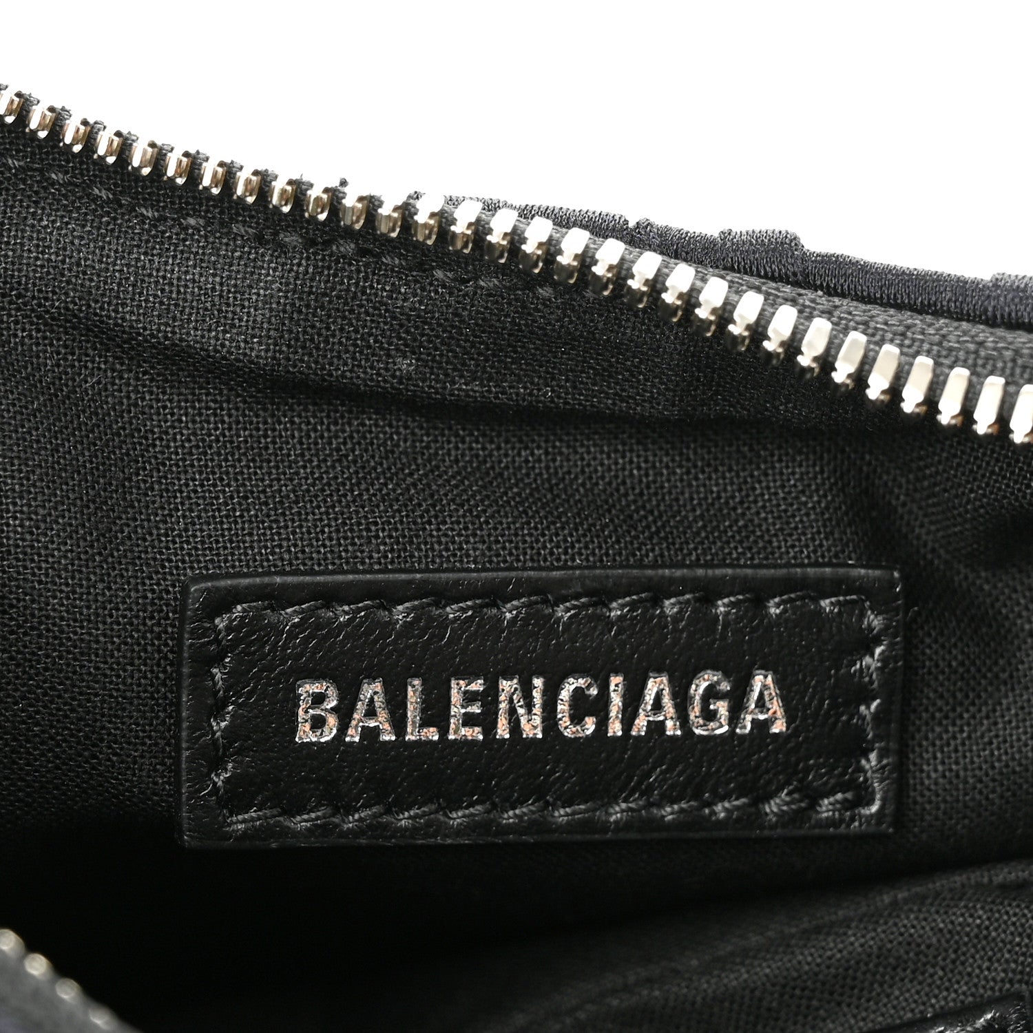 Balenciaga Ruffled Jersey Le Cagole Shoulder Bag XS Black 6 of 10