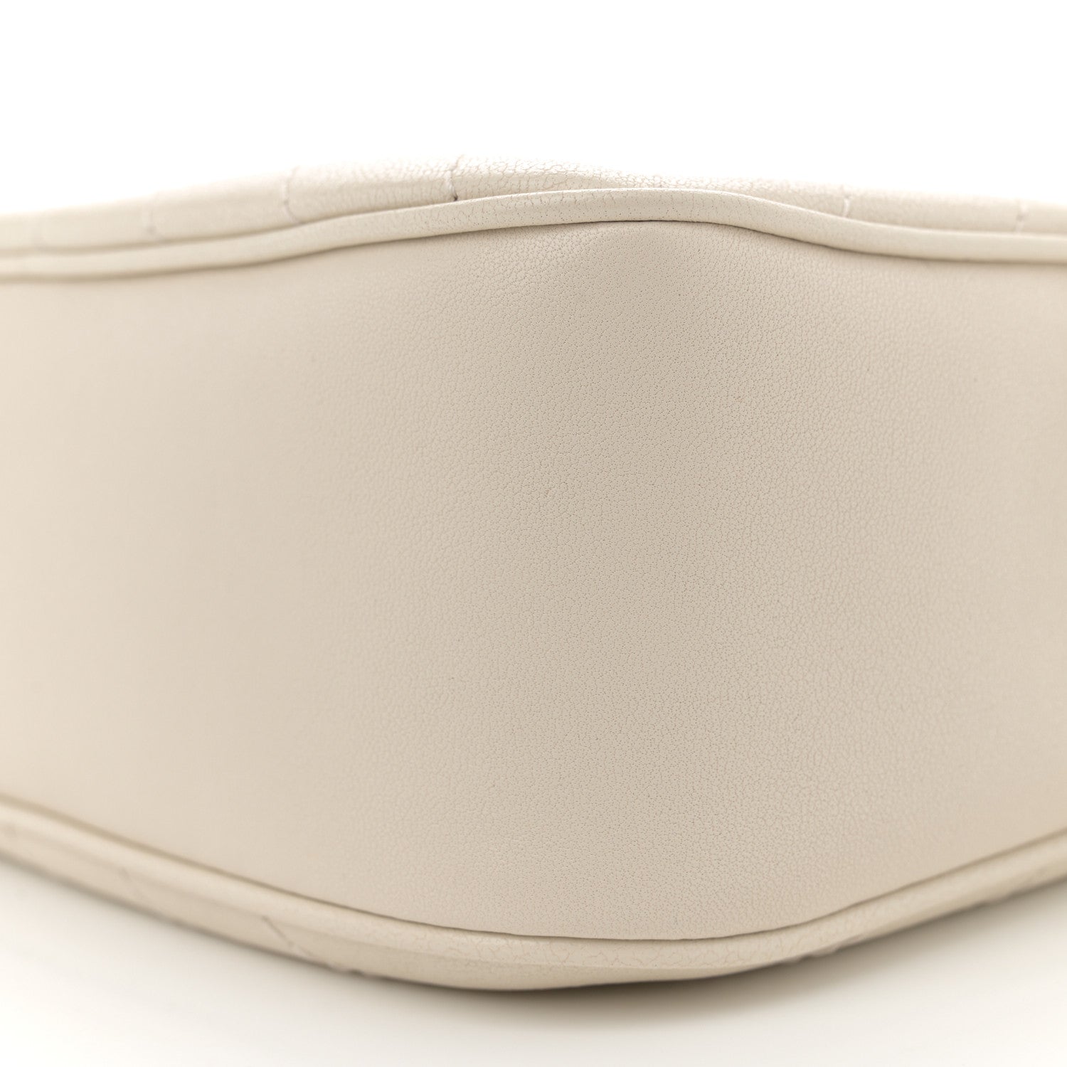 Gucci Sakai Be Green Calfskin Diagonal Stitched Small Blondie Shoulder Bag Mystic White 10 of 10