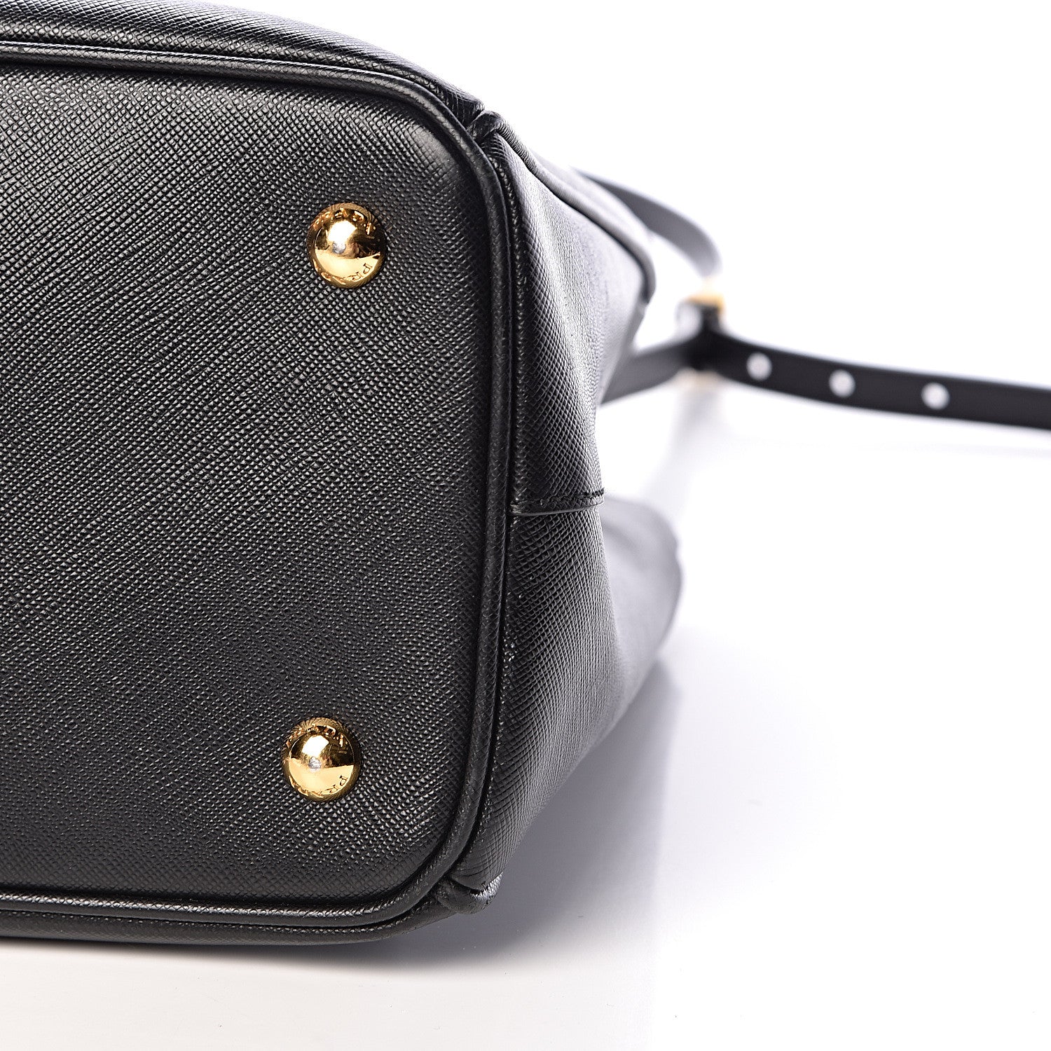 Prada Saffiano Lux Medium Tote Black 10 of 11