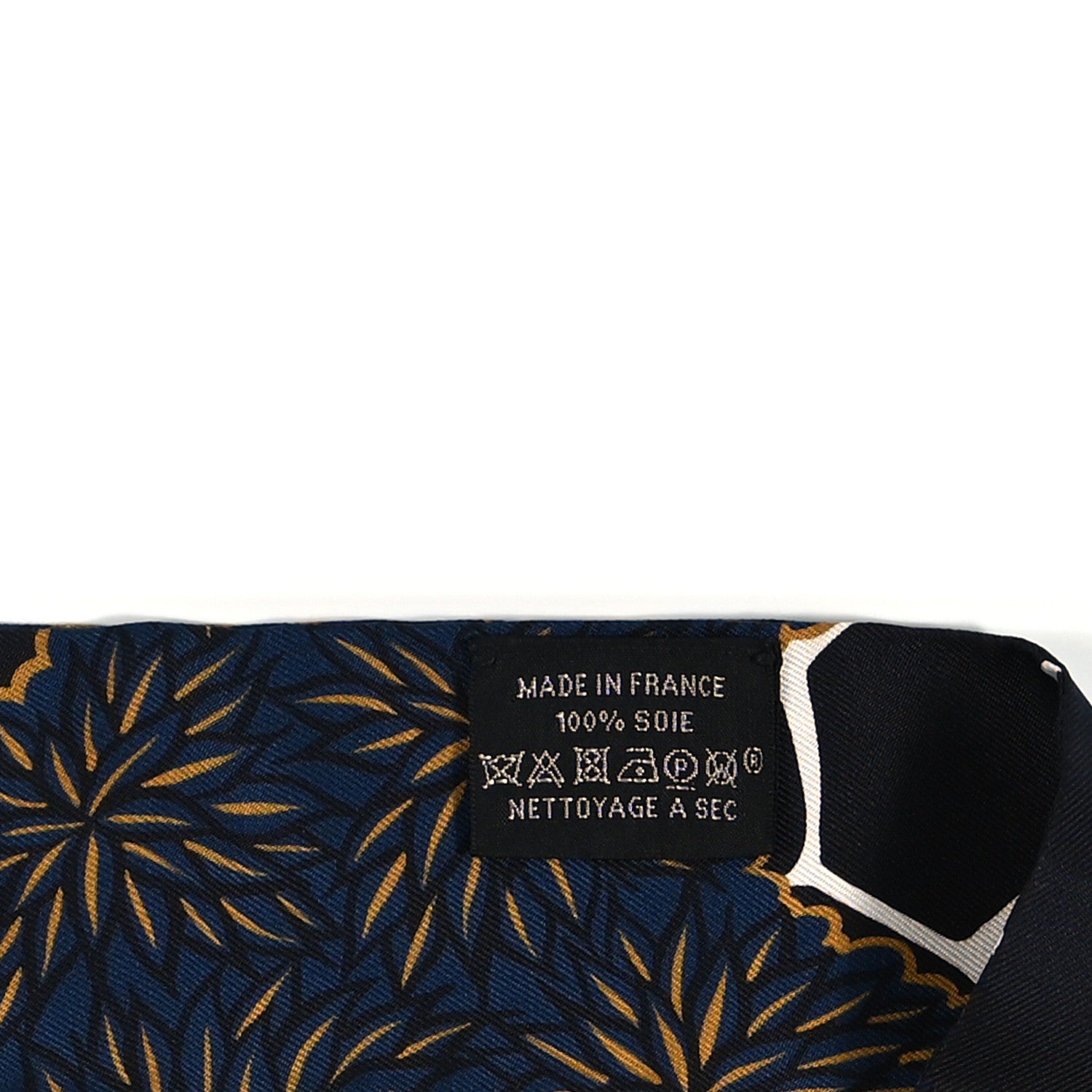 Hermes Silk Three Graces Twilly Black Gold Taupe 3 of 4
