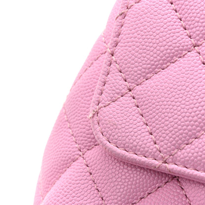 Chanel Caviar Quilted Small Coco Chain Handle Flap Lilac 13 of 13
