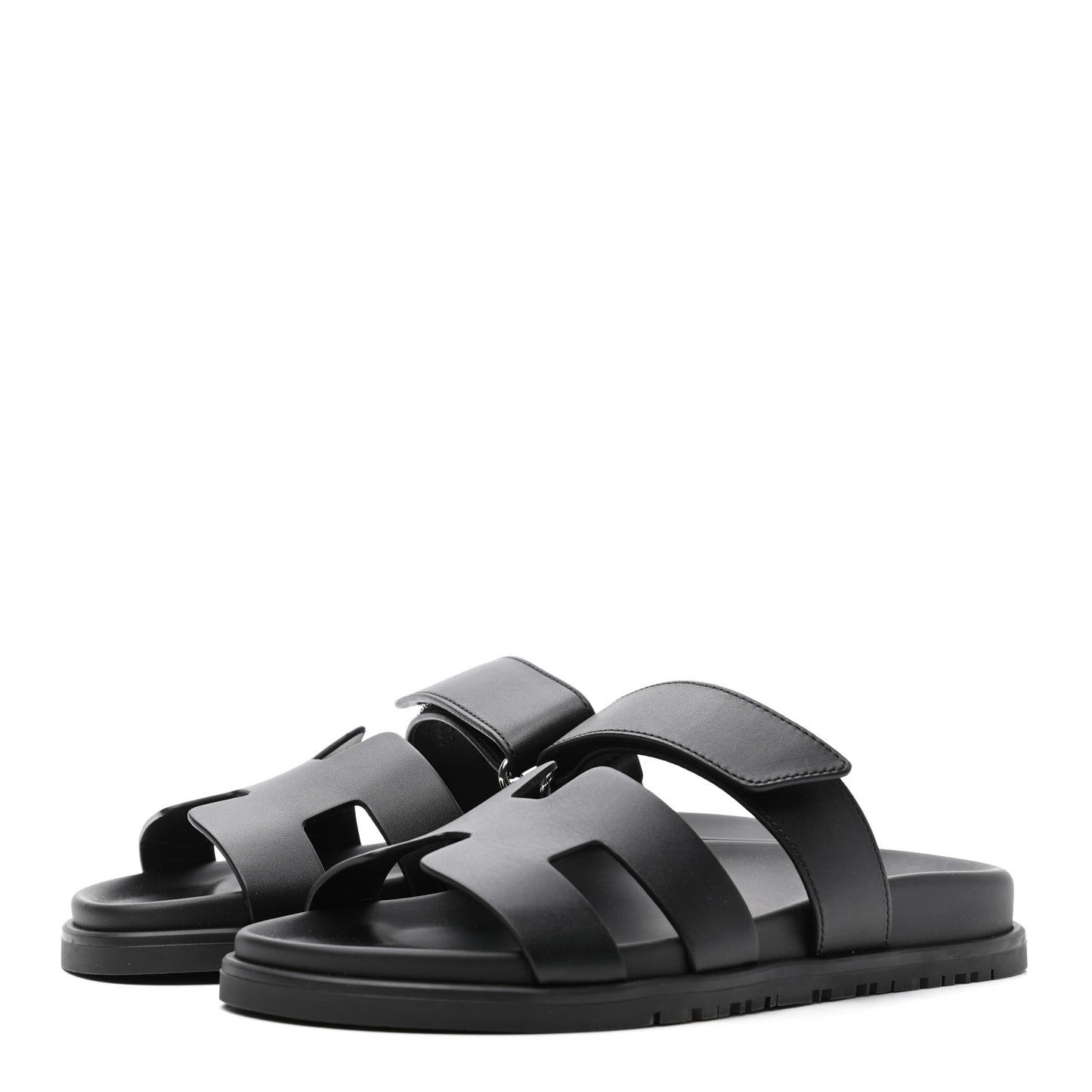Calfskin Womens Chypre Sandals 37 Black