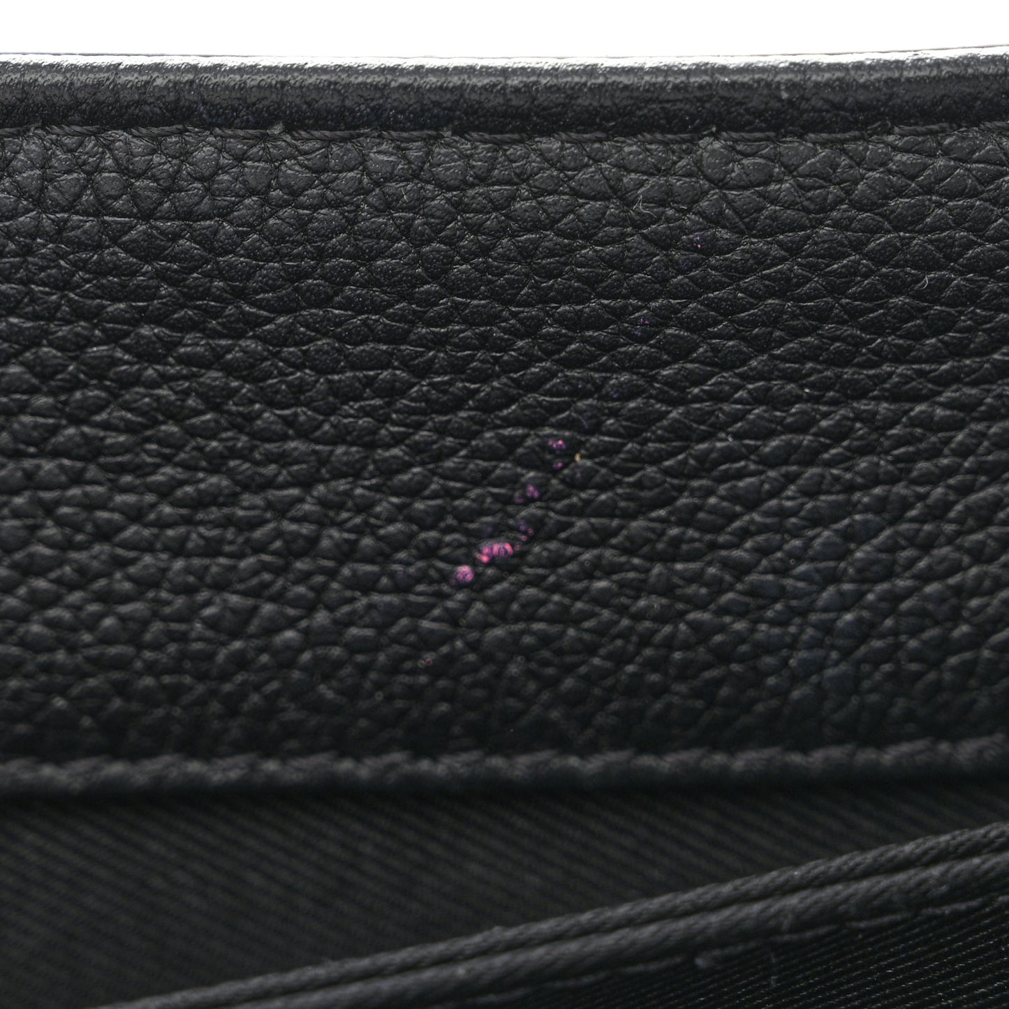 LOUIS VUITTON Soft Calfskin Eyelet Lockme II Top Handle Gris Silver