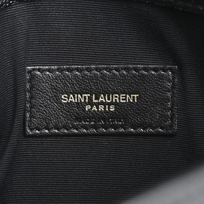 Saint Laurent Grain De Poudre Uptown Pouch Black 6 of 10