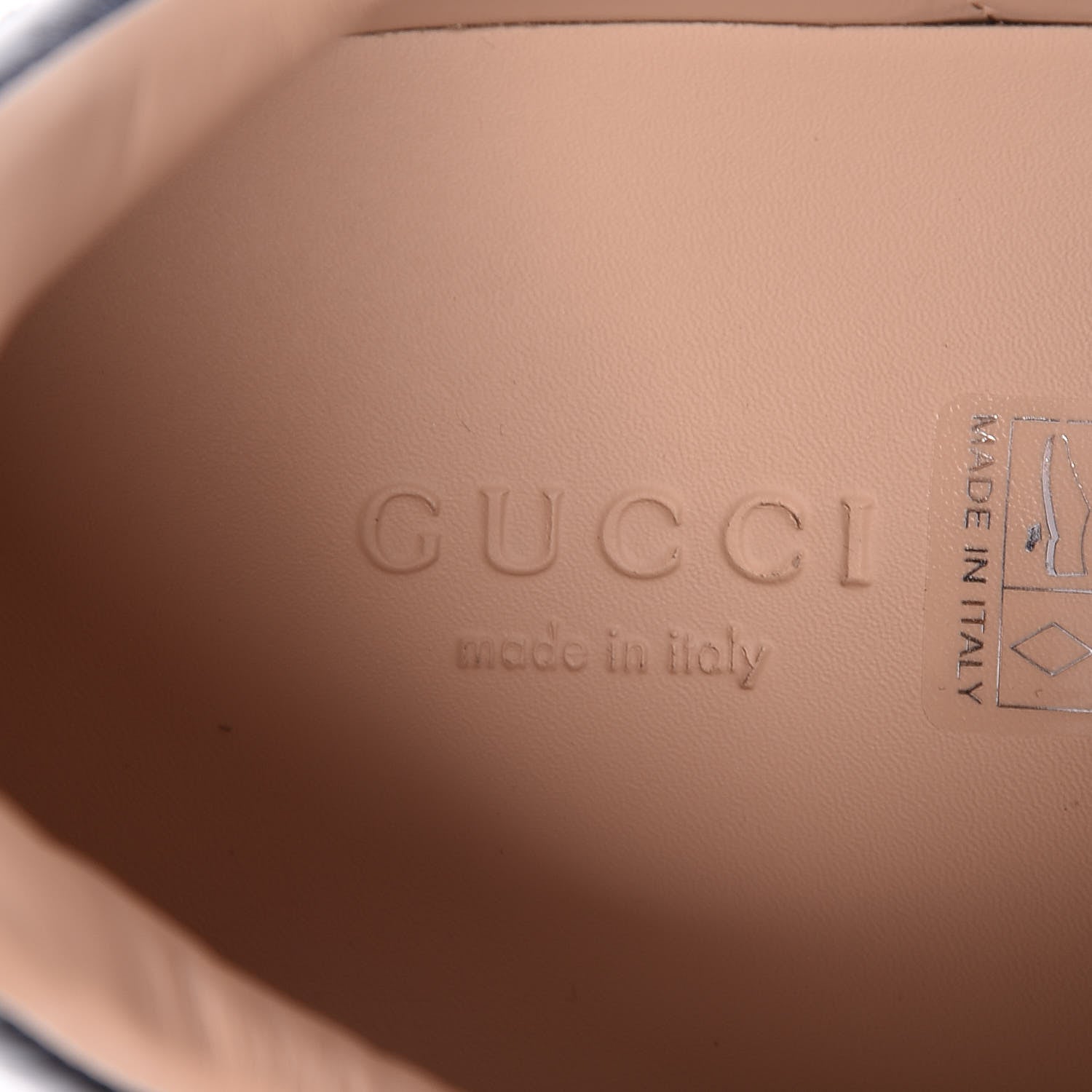 Gucci Glitter Web Ace Sneakers 38.5 Silver 7 of 10