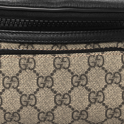 Gucci GG Supreme Monogram Belt Bag Black 8 of 11