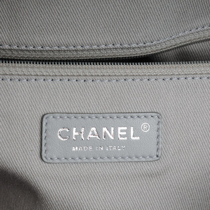 Chanel Glazed Calfskin Large Deauville Tote Black 6 of 7