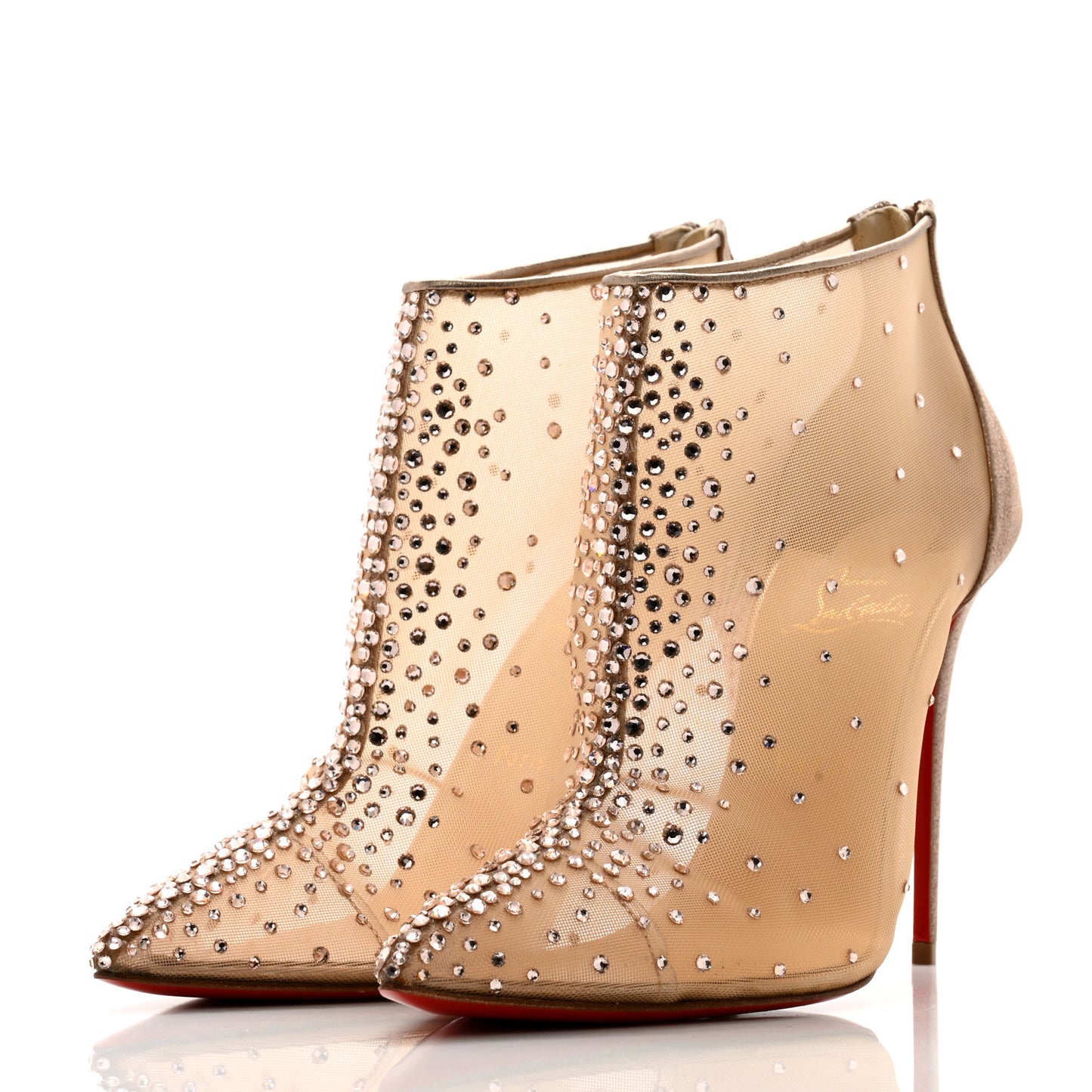 Rete Mini Glitter Constella 100 Booties Version Courtisane 41