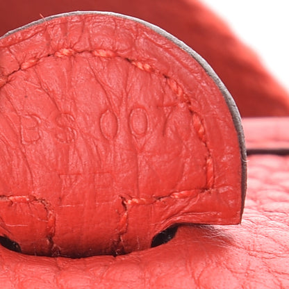 Hermes Taurillon Clemence Evelyne TPM Rouge Tomate 7 of 8
