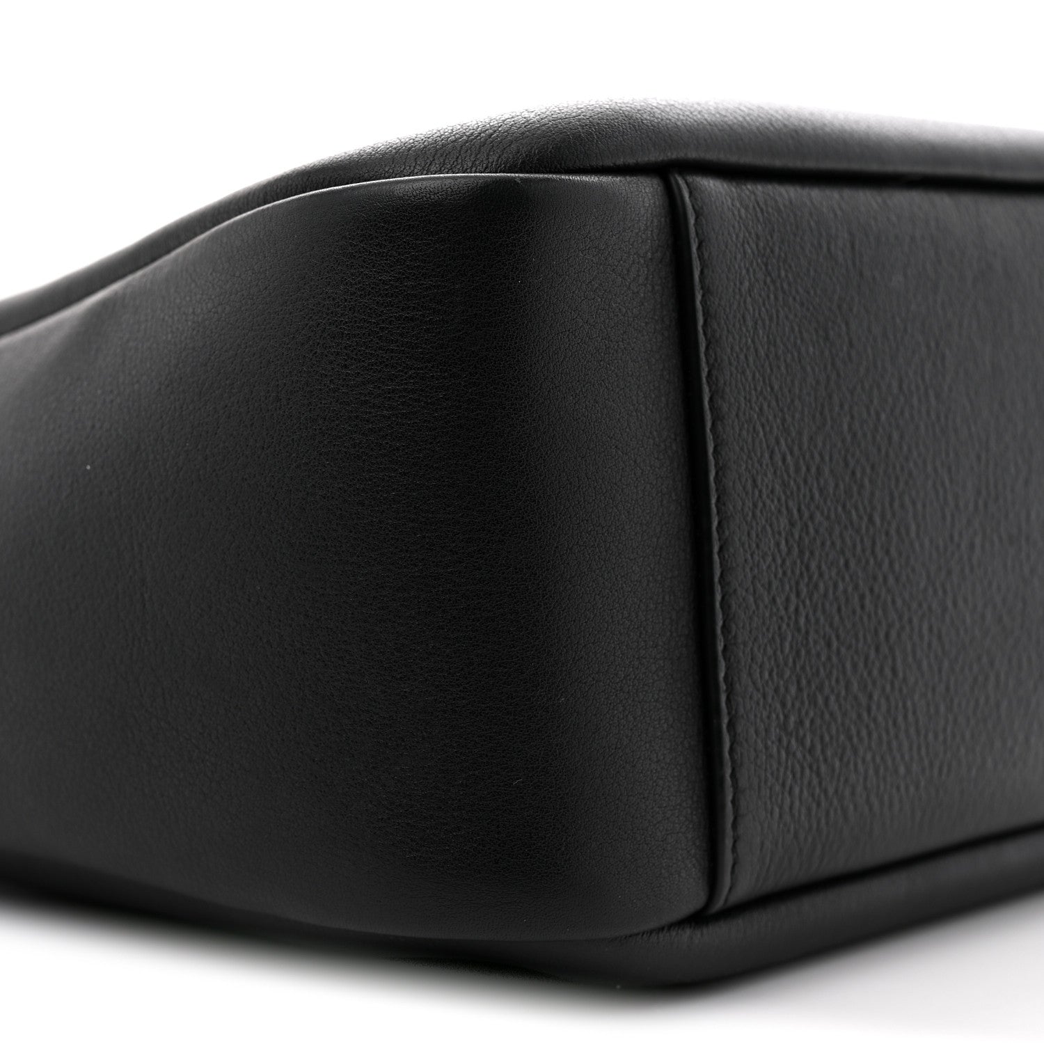 Saint Laurent Smooth Calfskin Small Le 5 A 7 Soft Hobo  Black 9 of 11