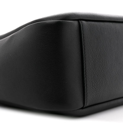 Saint Laurent Smooth Calfskin Small Le 5 A 7 Soft Hobo  Black 9 of 11