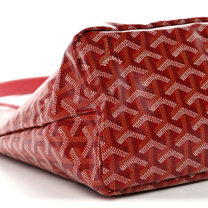 Goyard Goyardine Boheme Hobo Red 10 of 11