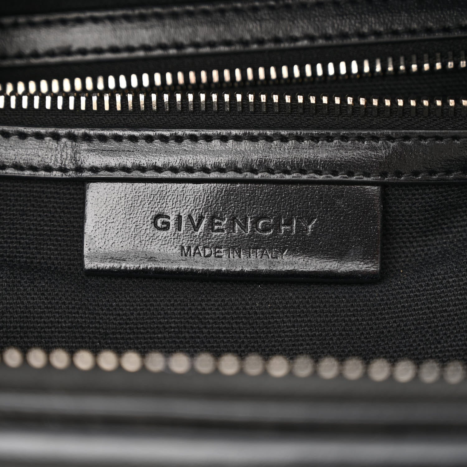Givenchy Shiny Lord Calfskin Small Antigona Black 7 of 22