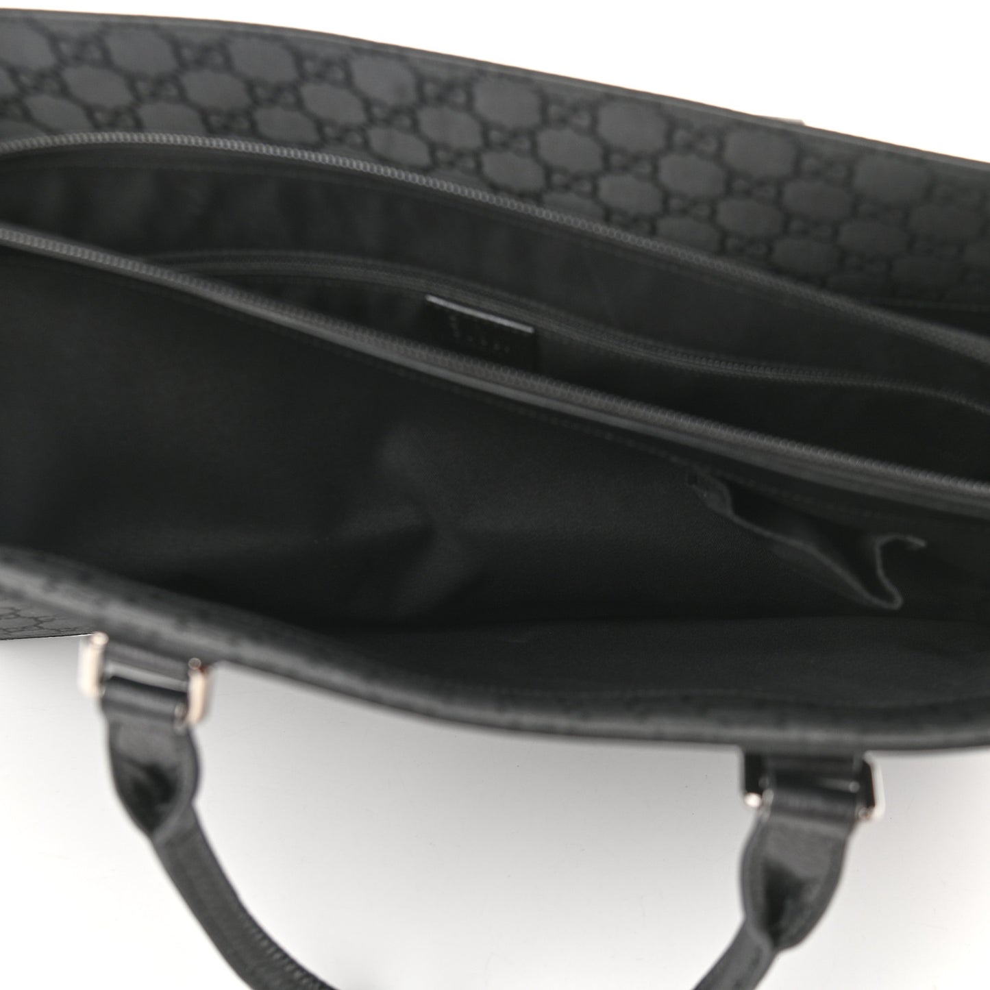 Nylon Monogram Executive Bag Black