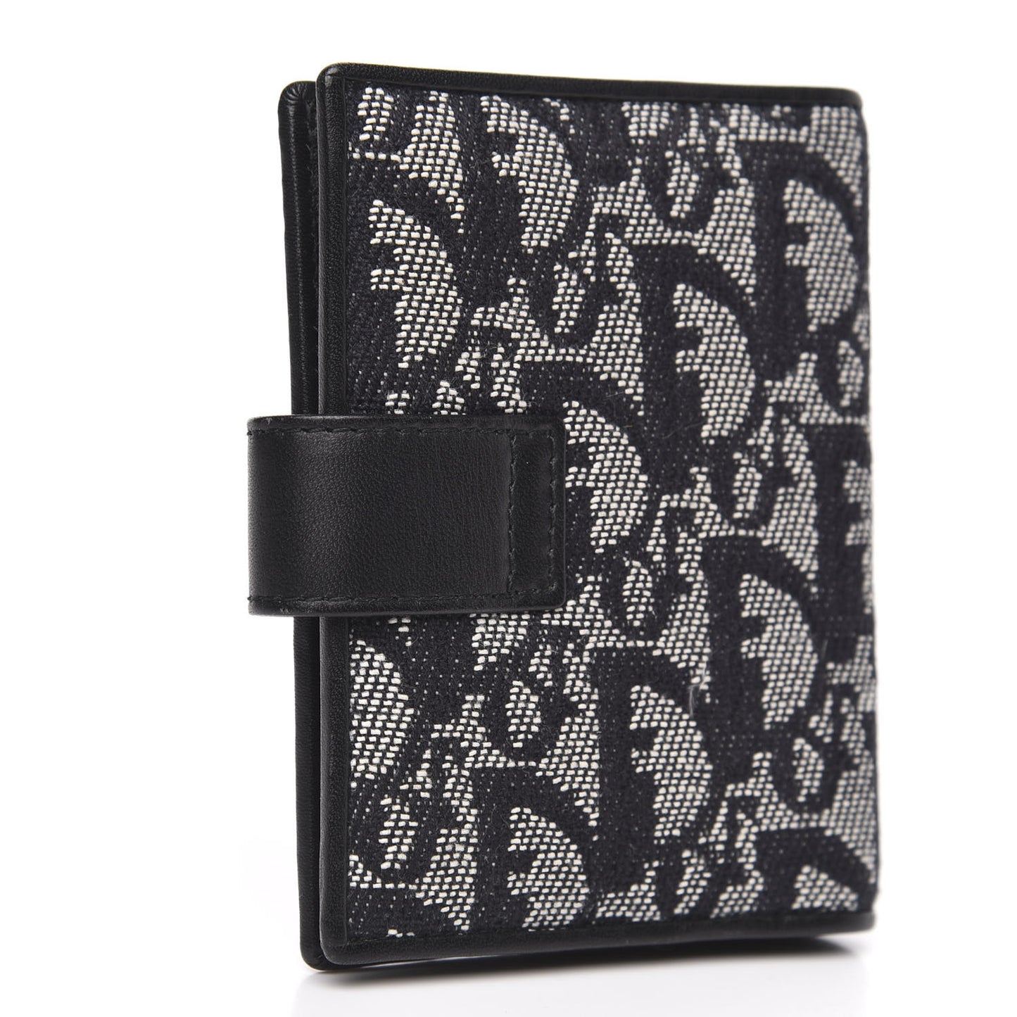 Monogram Compact Wallet Black