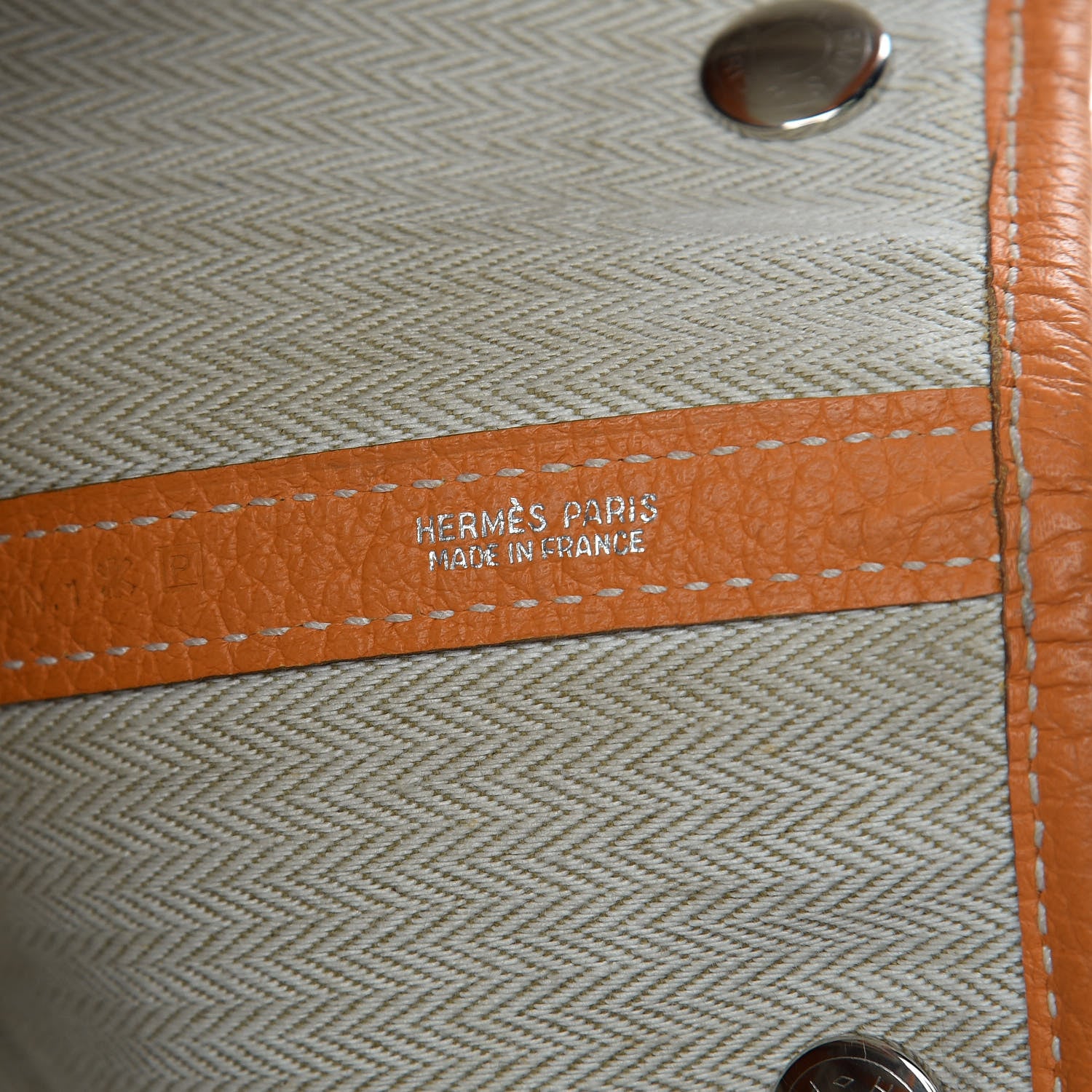 Hermes Negonda Garden Party Tote 36 MM Moutarde 6 of 13