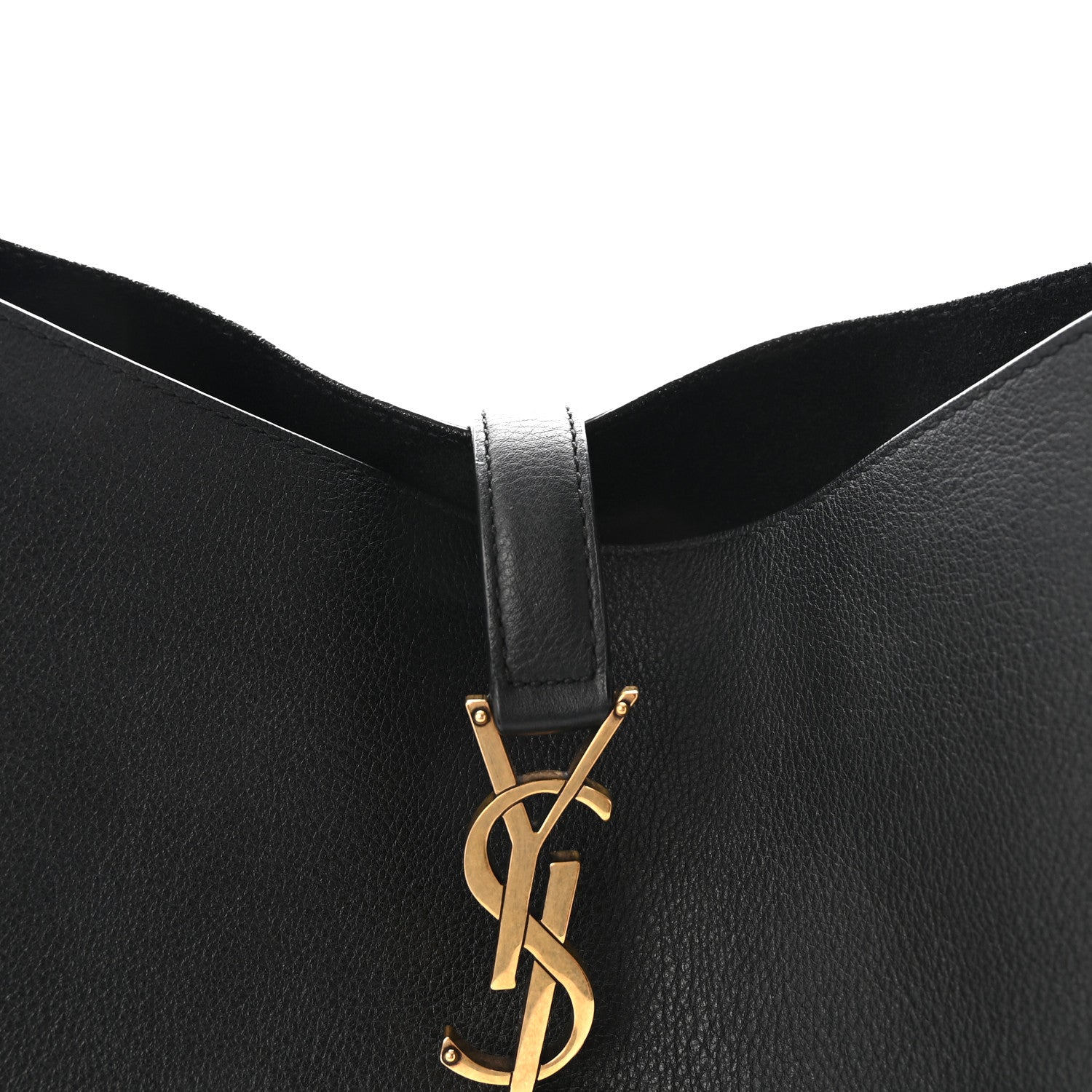 Saint Laurent Supple Calfskin Large Le 5 A 7 Soft Hobo Black 7 of 9