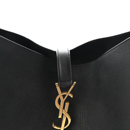 Saint Laurent Supple Calfskin Large Le 5 A 7 Soft Hobo Black 7 of 9