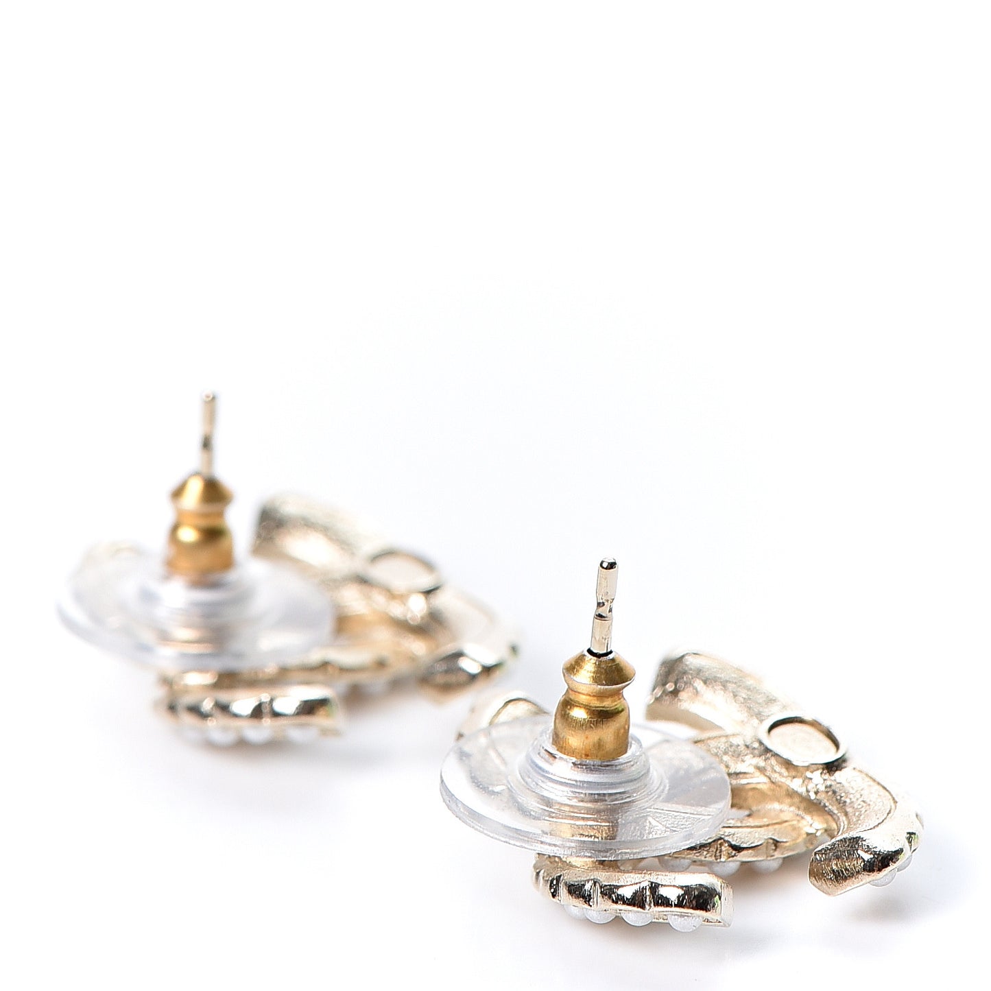 Pearl Queen of France CC Earrings Gold